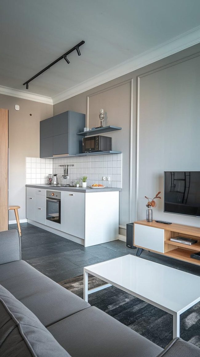 Floating Furniture Defines Open Spaces