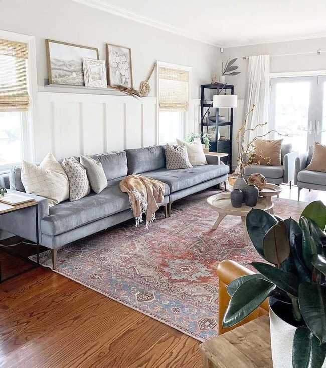 Woven Textures Boho Living
