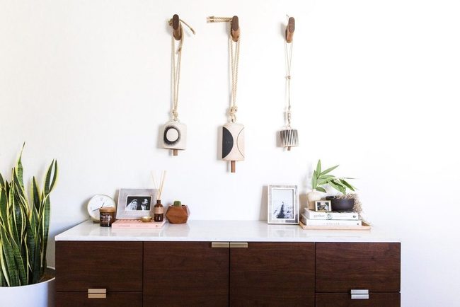 Polished White Entry Showcase