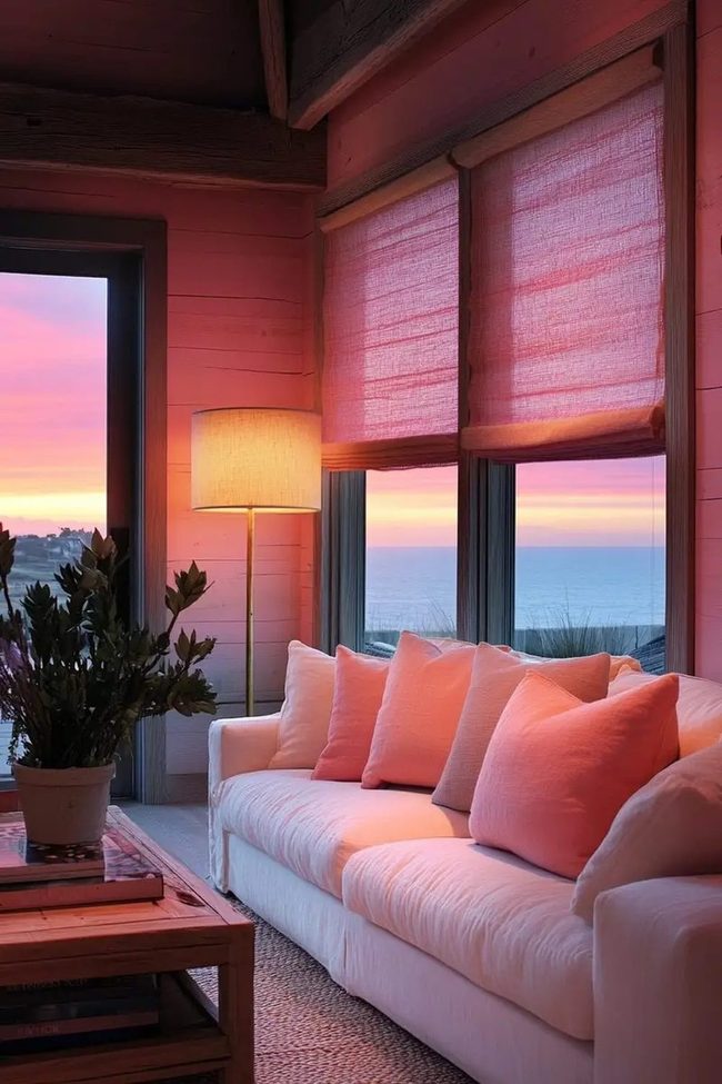 Pastel Coastal Light And Texture