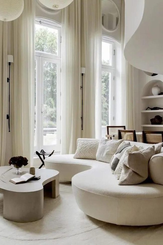 Curved Sofa Soft Sanctuary