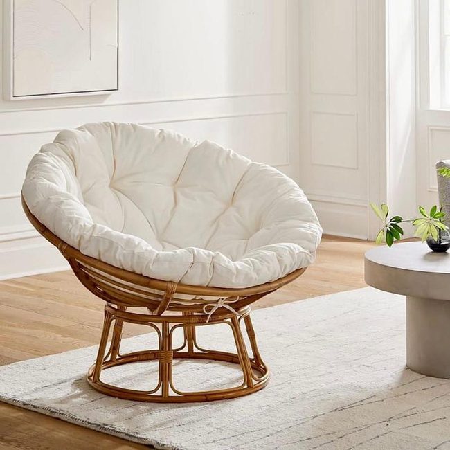 Round Rattan Comfort Statement