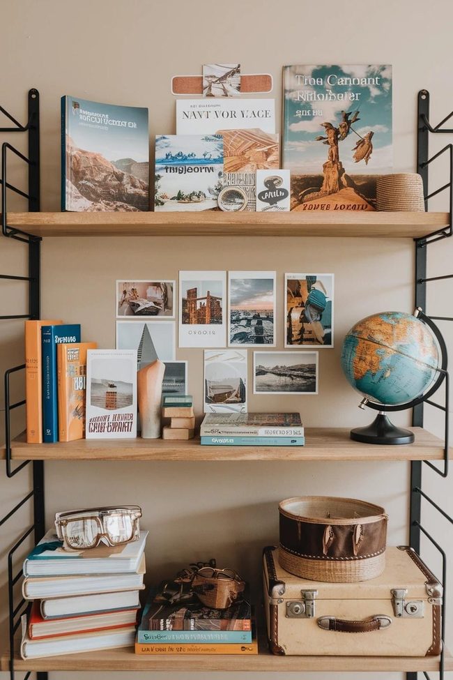 Travel Stories On Grain Shelves