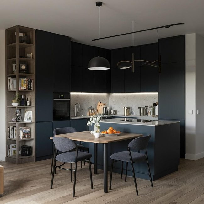 White Built-In Cabinets Flow