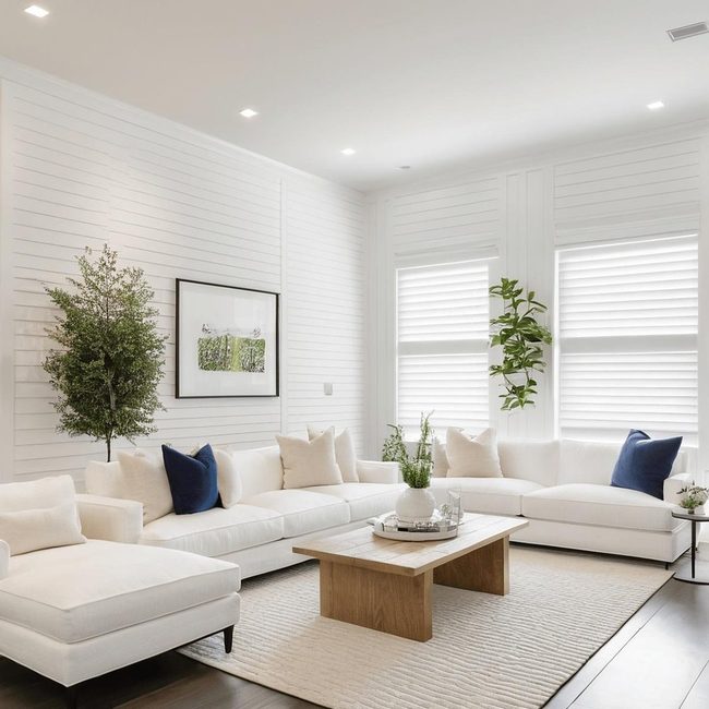 Clean Canvas Living Space