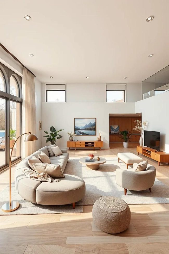 Curves Transform Sitting Room Flow