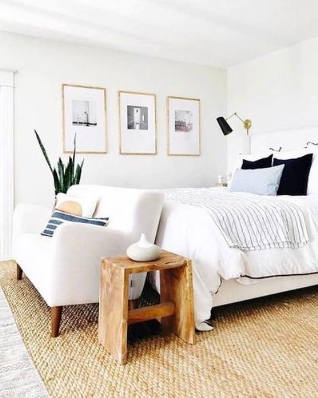 Black And White Bedroom Statement