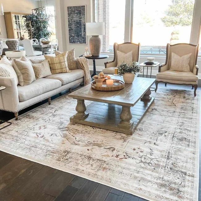 Cream Furniture Dark Wood Balance