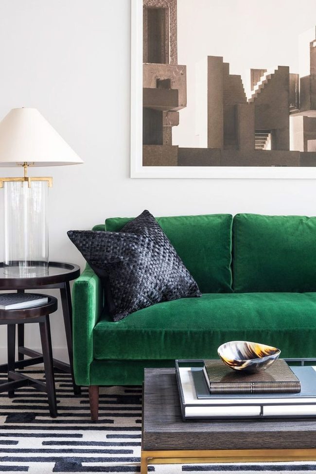 Geometric Layers With Brass Warmth