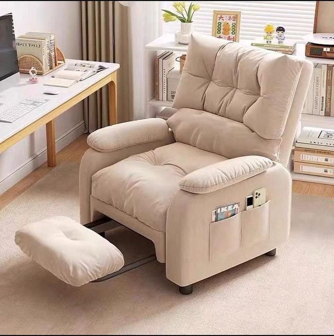 Home Office Power Recliner With Storage