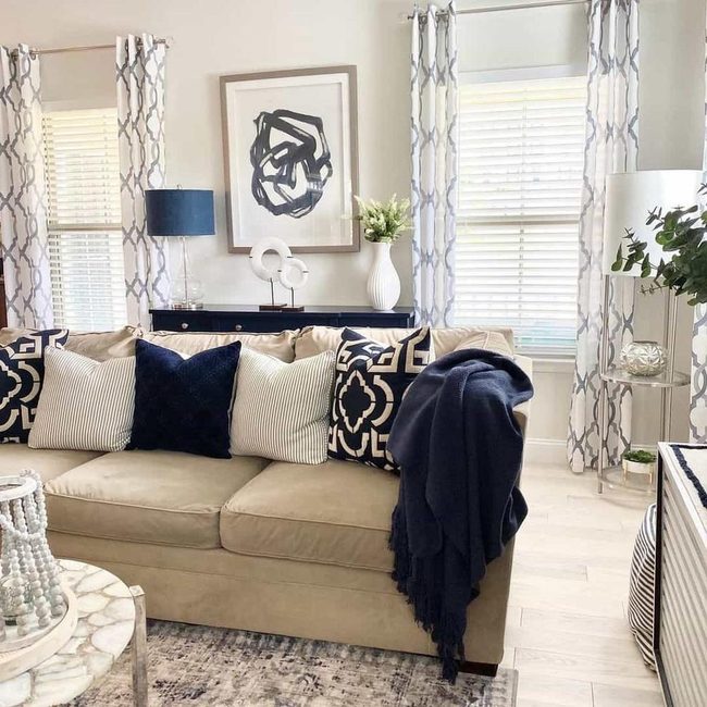 Layered Textures On Neutral Canvas