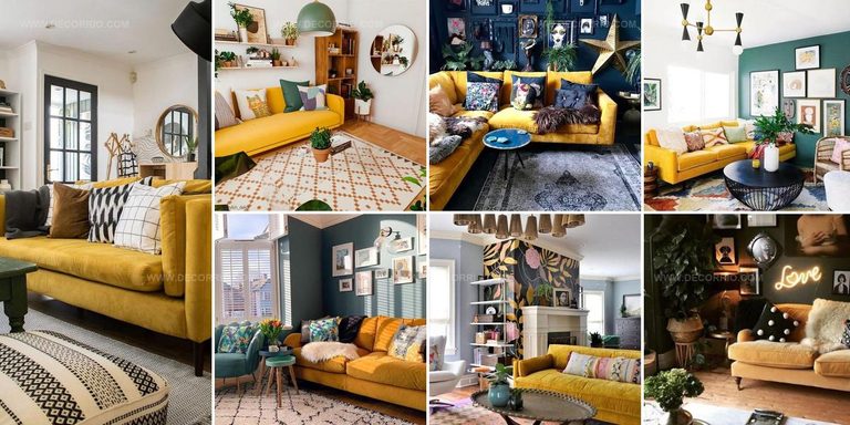 8735701 Yellow Sofa Living Room Styles