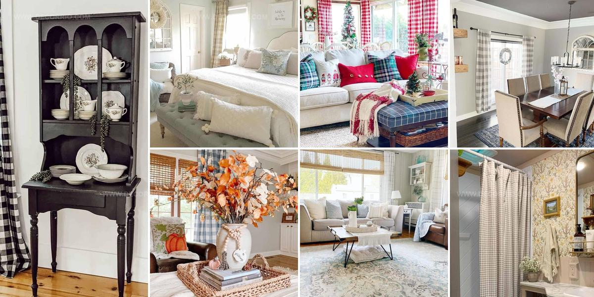 2017984 Plaid Curtain Ideas