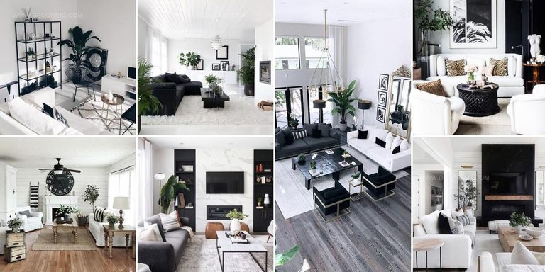 7424487 Black And White Living Room Decor Ideas