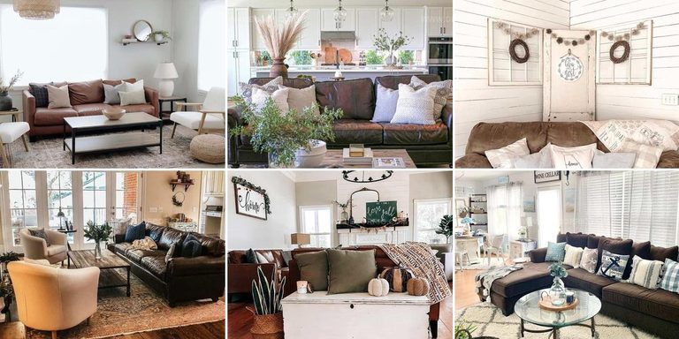 7713165 Dark Brown Couch Living Room Inspiration