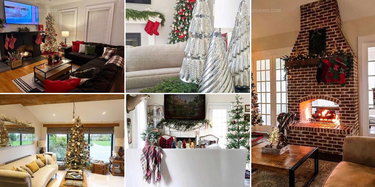 4999687 Christmas Living Room Decor Concepts