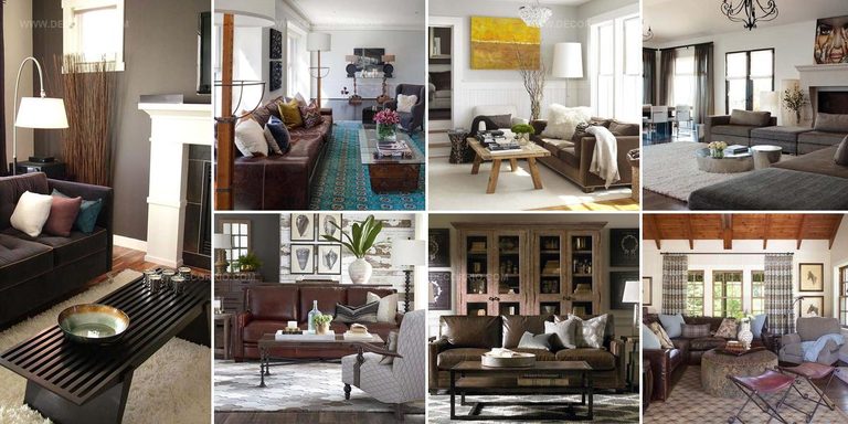 5045865 Brown Sofa Living Room Styles