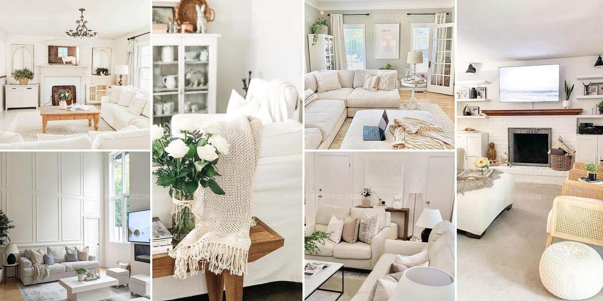 1252912 White Living Room Ideas