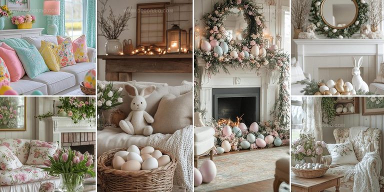 3448225 Forest Easter Living Room Decor Ideas