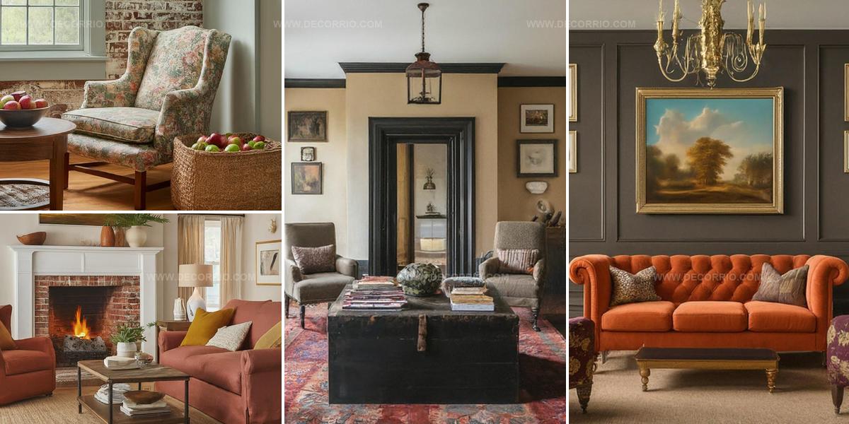 6489419 Colonial Living Room Inspirations