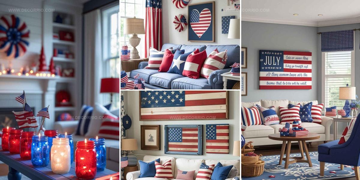 3014900 Patriotic 4th Of July Living Room Ideas
