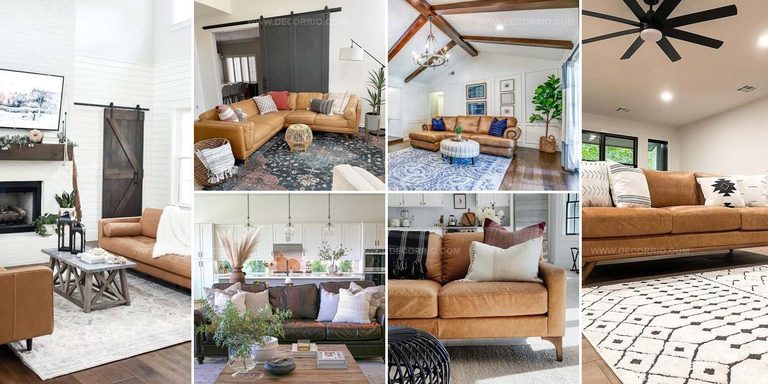 2544791 Brown Leather Couch Living Room Ideas