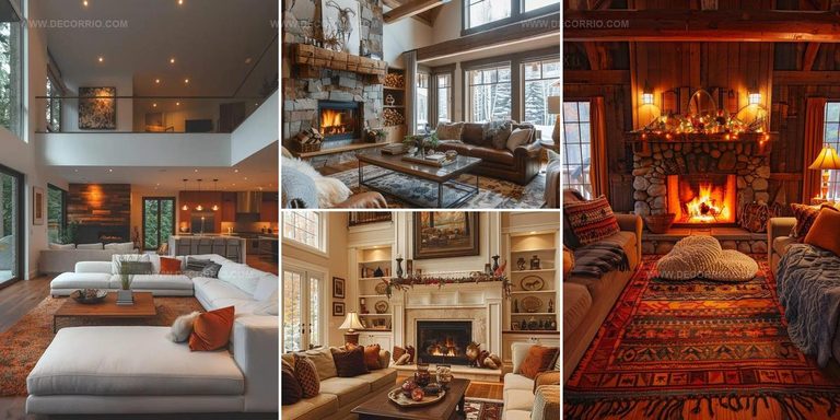 2082232 Warm Living Room Design Ideas