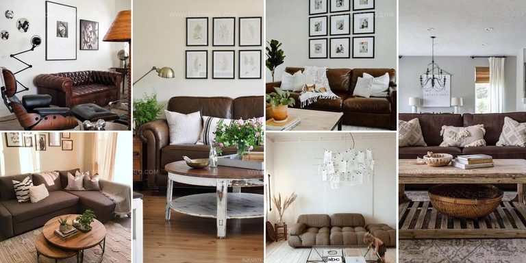 8854876 Brown Sofa Living Room Inspiration
