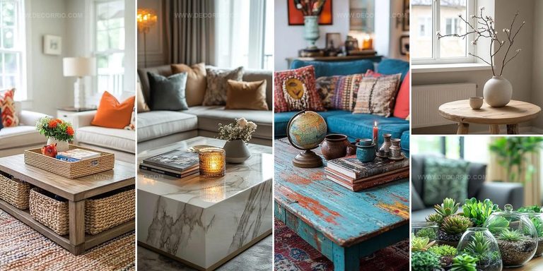 7339783 Coffee Table Decor Ideas For Living Rooms