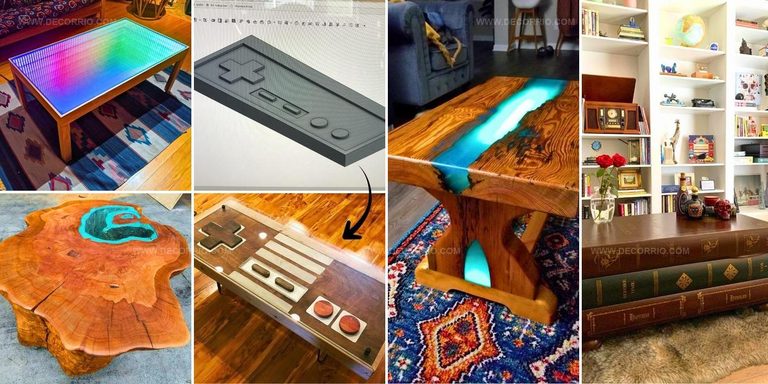 9333822 Wooden Coffee Tables for Living Room