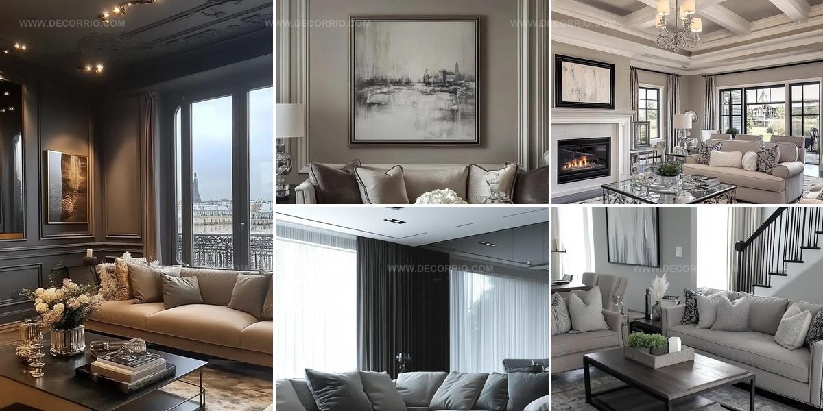 2023582 Soft-Toned Grey Living Room Ideas