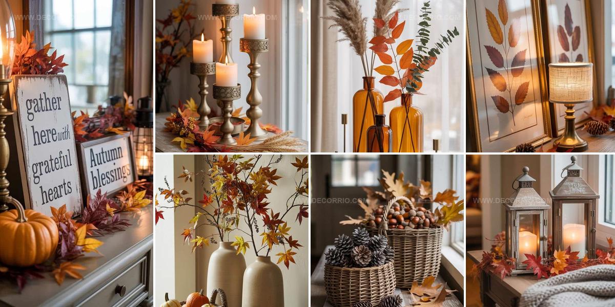 7997594 Fall Entry Table Decor Ideas
