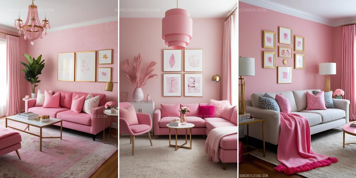 2339891 Pink Color Living Room Decor Ideas