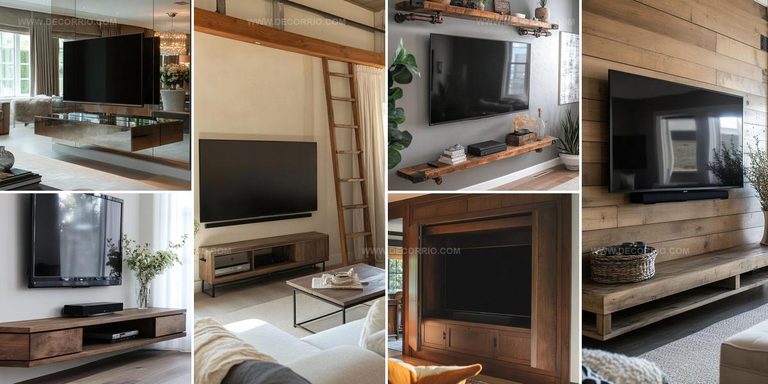 1572255 Sleek Floating TV Stand Ideas