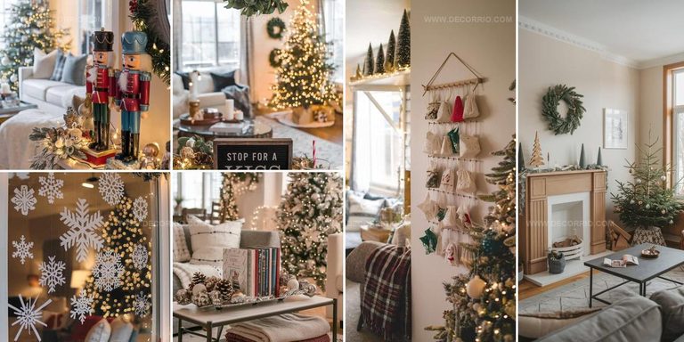 3677806 Timeless Christmas Decor Ideas for Living Room
