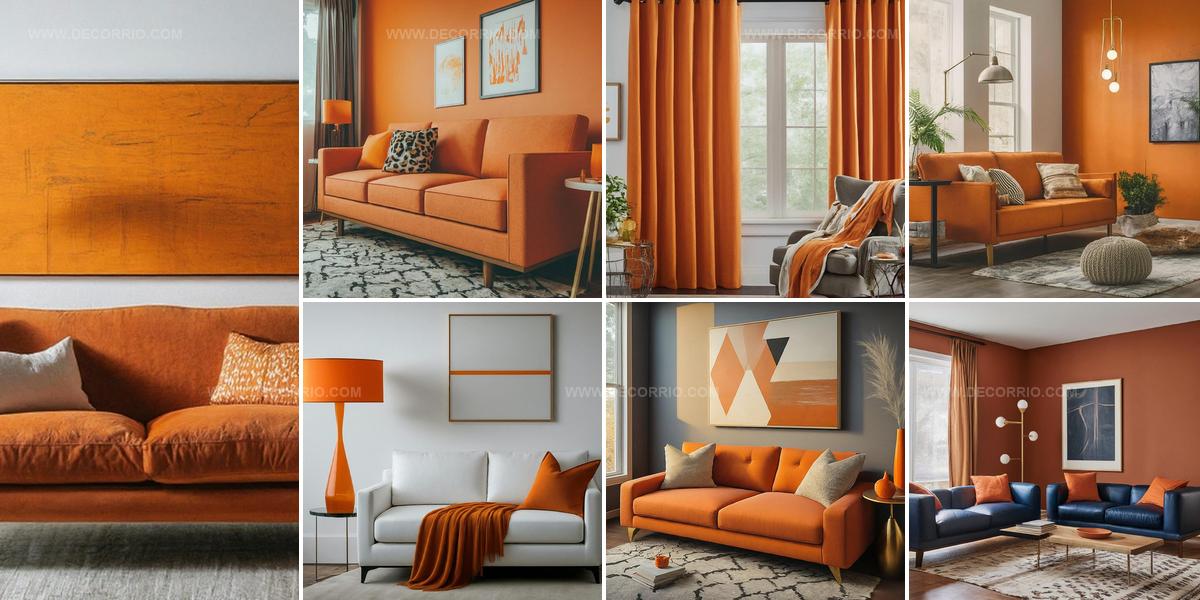 1853106 Orange Living Room Decor Ideas