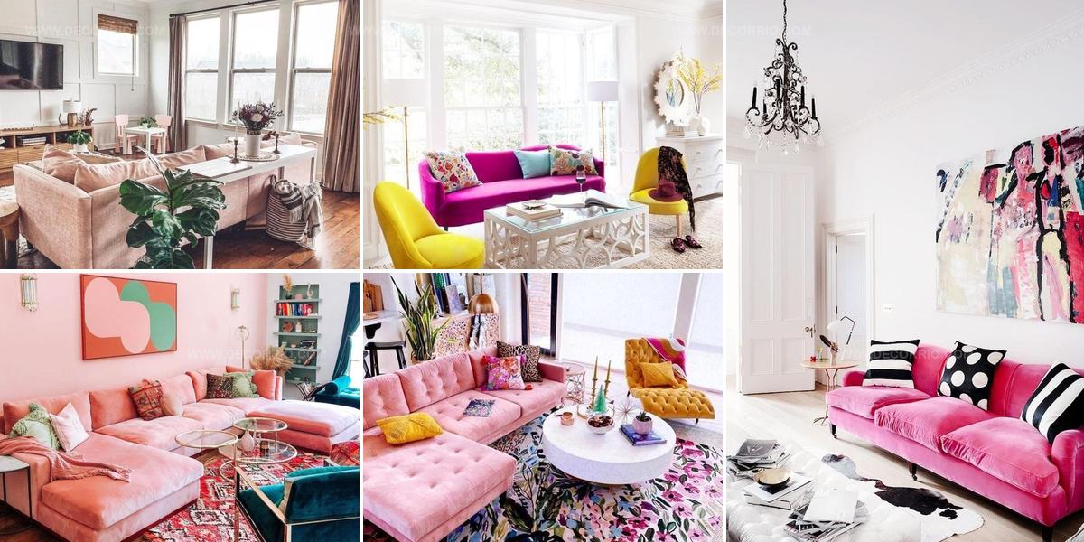 6458619 Pink Sofa Ideas For Living Rooms