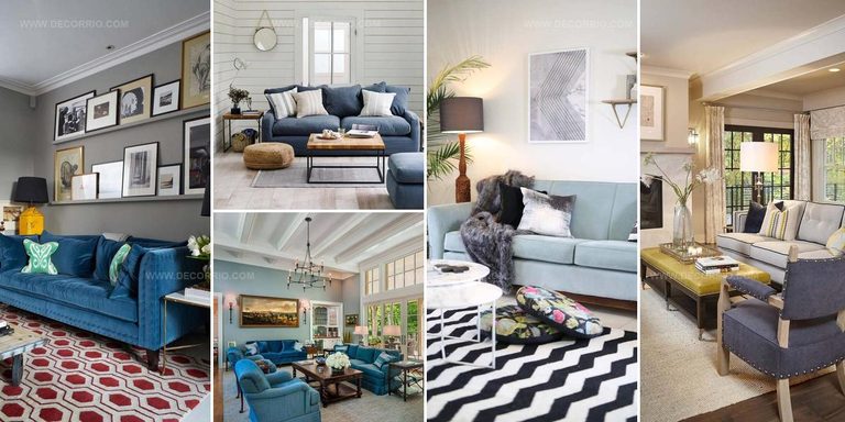 8739974 Blue Couch Living Room Styles