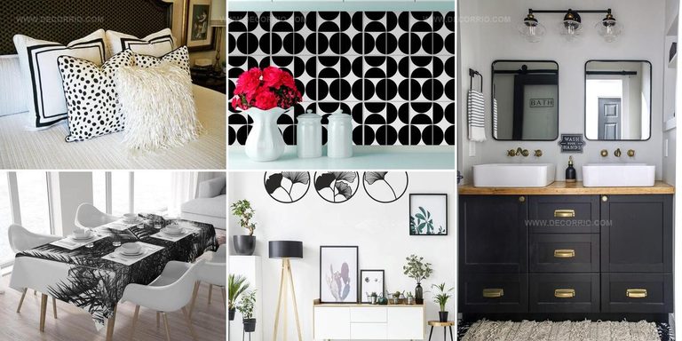 4401565 Black And White Home Decor Ideas
