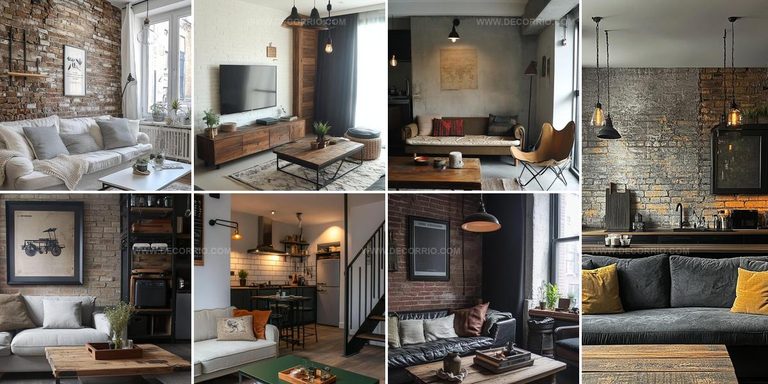 6922754 Industrial Style Living Room Ideas