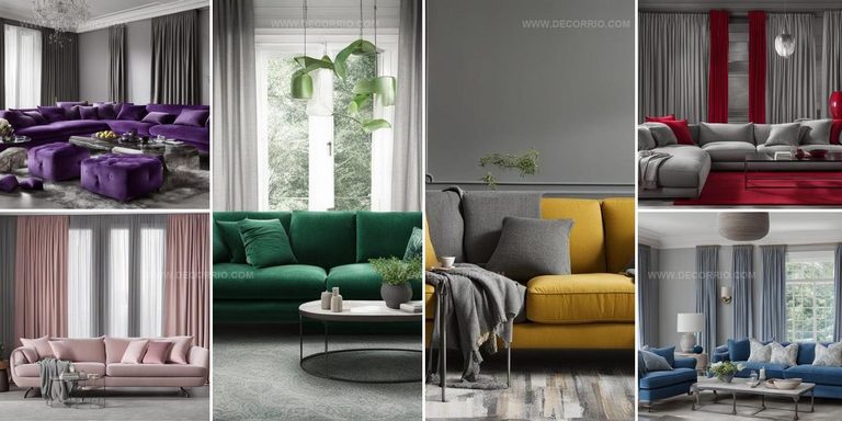 2317003 What Color Sofa Goes with Gray Curtains