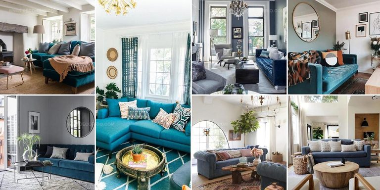 2480989 Blue Sofa Ideas For Living Rooms