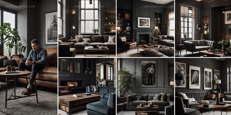 7236205 Masculine Living Room Ideas