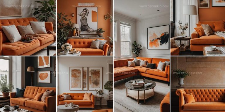 4674646 Orange Couch Living Room Ideas