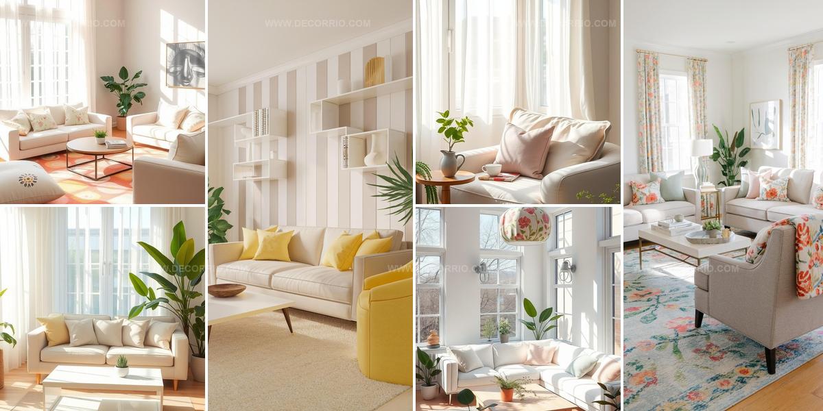 7770140 Bright and Cheery Spring Living Room Ideas