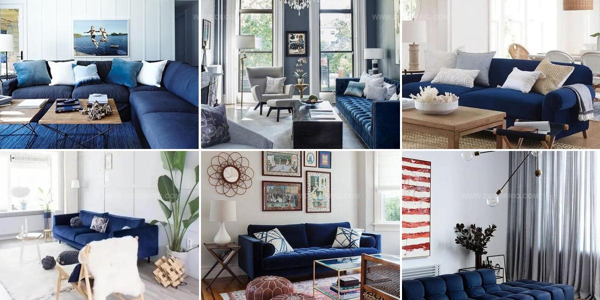 5436455 Navy Sofa Ideas For Living Rooms