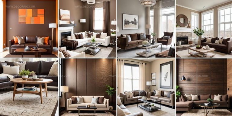 6721172 Brown Living Room Decorating Ideas