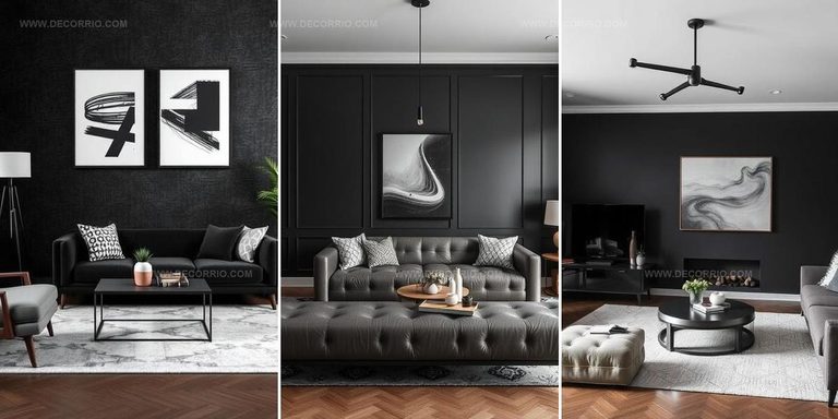 2535118 Clever Dark Living Room Ideas
