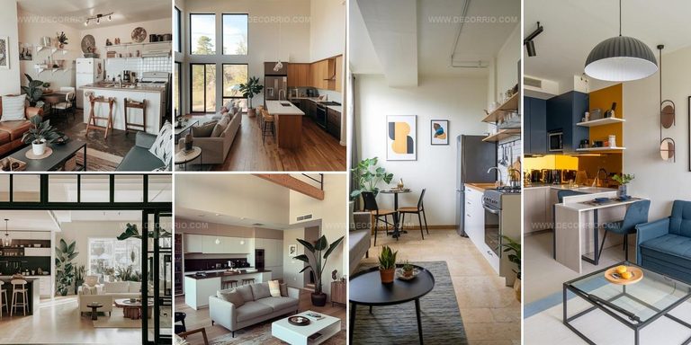 4968209 Open Space Living Room and Kitchen Ideas