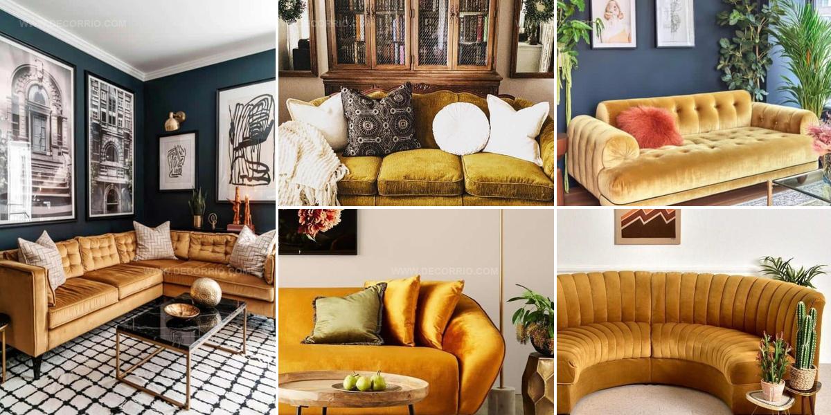 7364557 Dazzling Gold Sofa Ideas